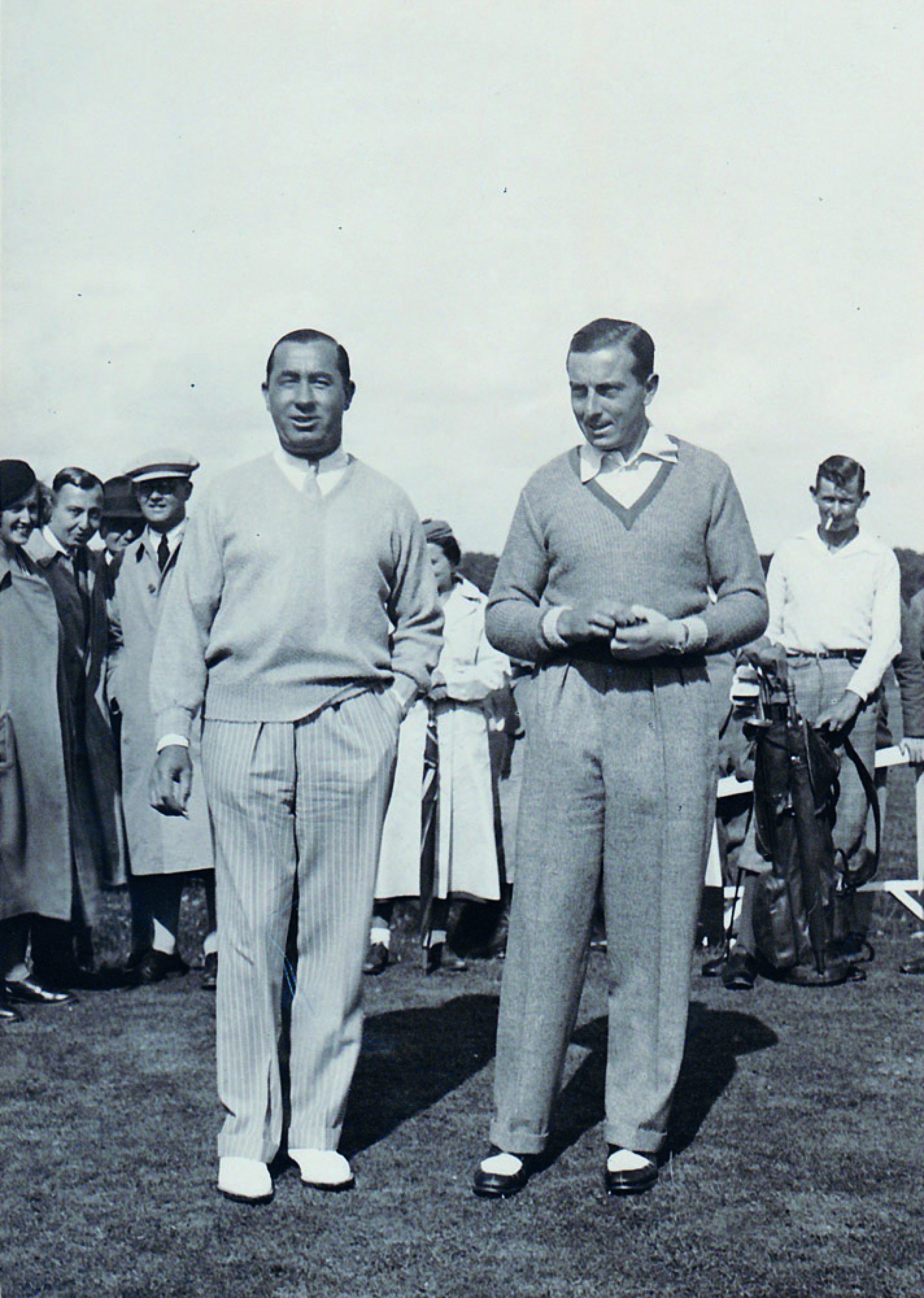 Walter Hagen et Henri Cotton